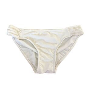 NEW No Boundaries White Polka-Dot Bikini Bottoms
